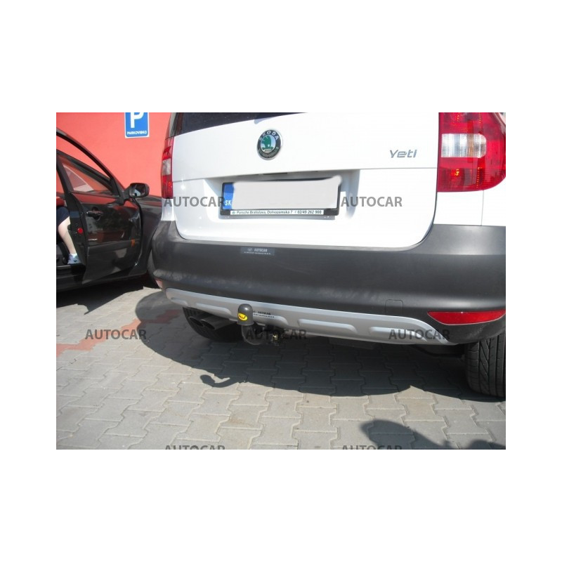 Anhängerkupplung für YETI - - - manuell–AHK starr - von 2009