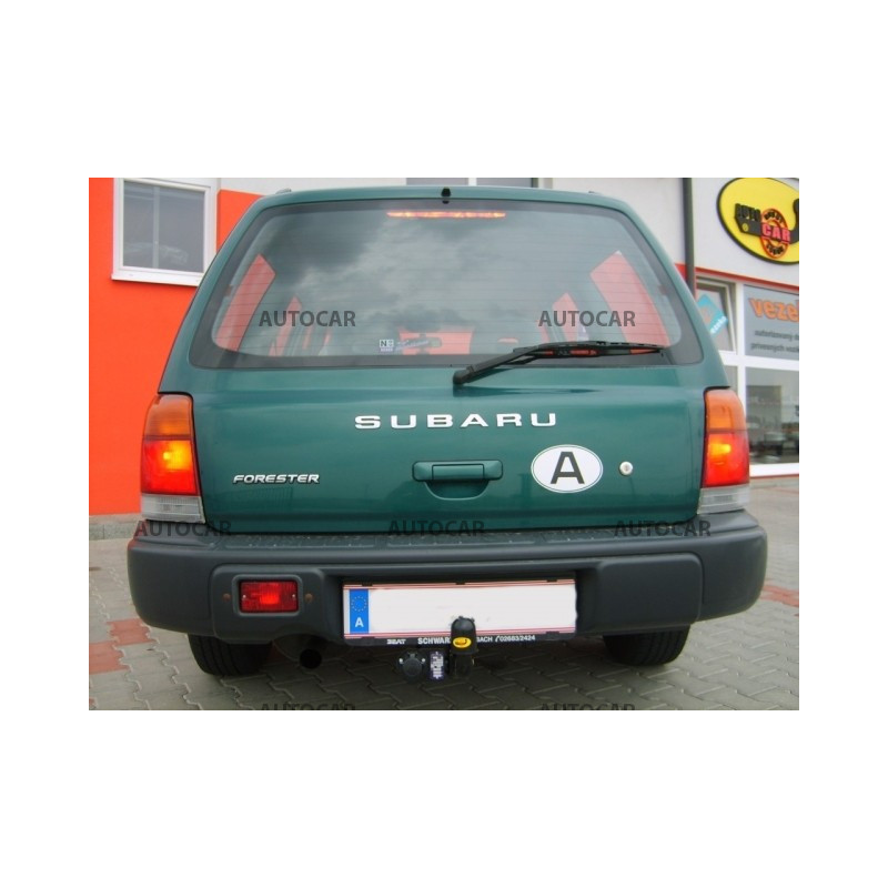Anhängerkupplung für FORESTER - 5-türig SPZ na naraz. (SF) - manuell–AHK starr - von 1997 bis 2000