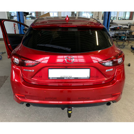 Anhängerkupplung für Mazda 3 - J36A - 5 tür. - automat vertikal–AHK abnehmbar Anhängerkupplung für Mazda 3 - J36A - 5 tür. - automat vertikal–AHK abnehmbar