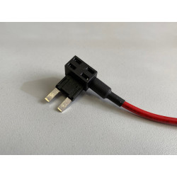 Adaptér externého napájania s poistkou - malý