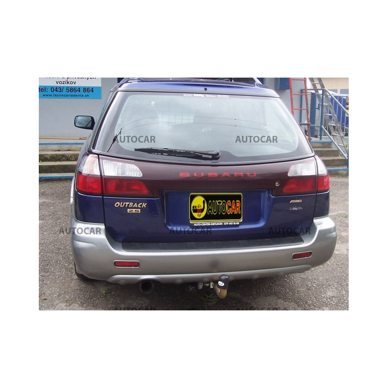 Anhängerkupplung für LEGACY OUTBACK - Combi, (BE, BH) - manuell–AHK starr - von 1998/11 bis 2004