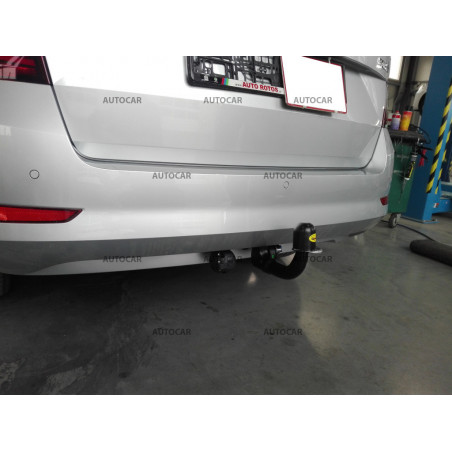 Anhängerkupplung für Skoda Fabia - combi - automat vertikal–AHK abnehmbar Anhängerkupplung für Skoda Fabia - combi - automat vertikal–AHK abnehmbar