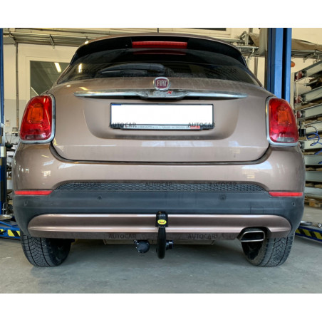 Anhängerkupplung für FIAT 500X -- automat–AHK vertikal abnehmbar - von 2014/- Anhängerkupplung für FIAT 500X -- automat–AHK vertikal abnehmbar - von 2014/-