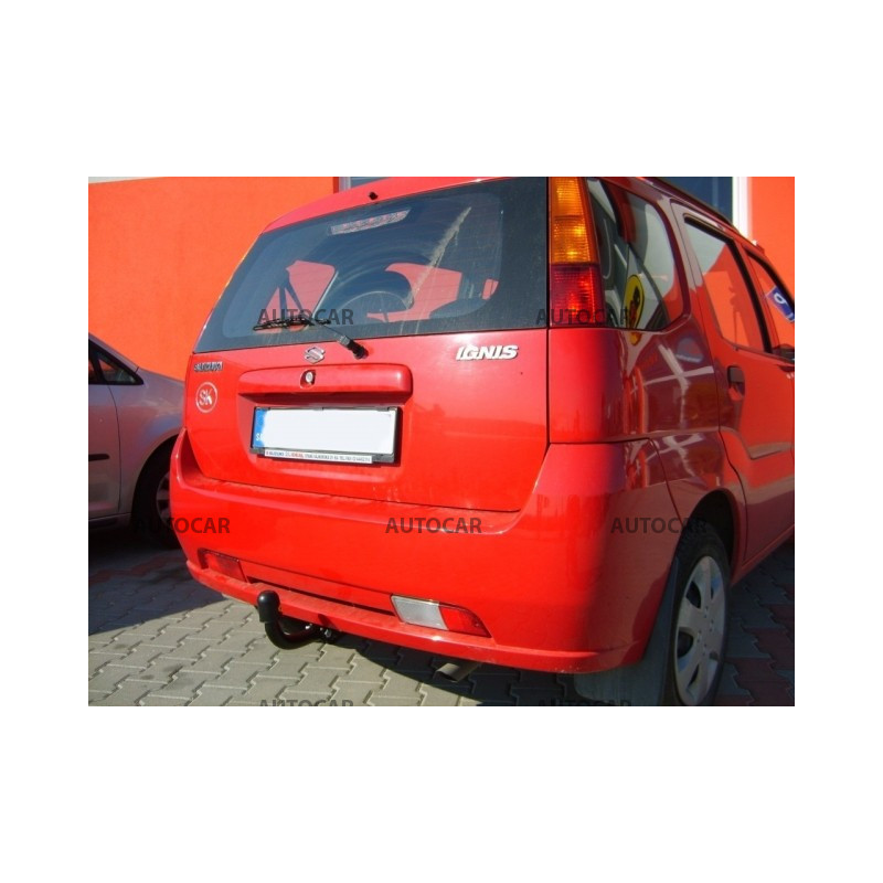 Anhängerkupplung für IGNIS - 3/5-türig, (TSM) - manuell–AHK starr - von 2003/04