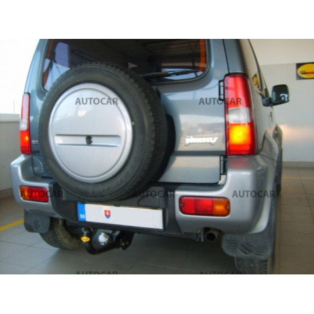 Anhängerkupplung für JIMNY - 3/5-türig, pasuje aj na r. 2005 - manuell–AHK starr - von 1998