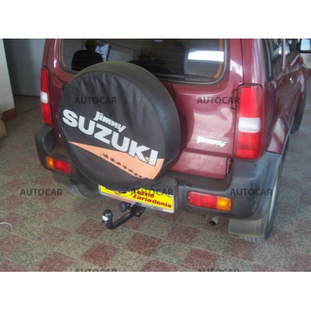 Anhängerkupplung für JIMNY - 3/5-türig, pasuje aj na r. 2005 - manuell–AHK starr - von 1998 Anhängerkupplung für JIMNY - 3/5-türig, pasuje aj na r. 2005 - manuell–AHK starr - von 1998