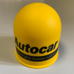 Kunststoff-Kappen auf den Ball - gelb