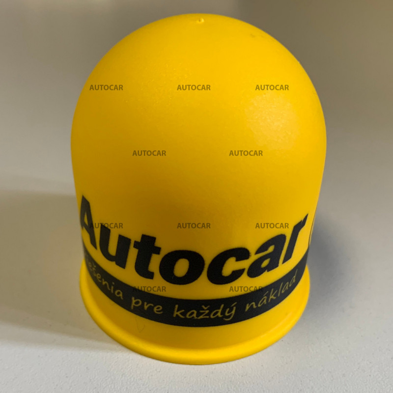 Kunststoff-Kappen auf den Ball - gelb