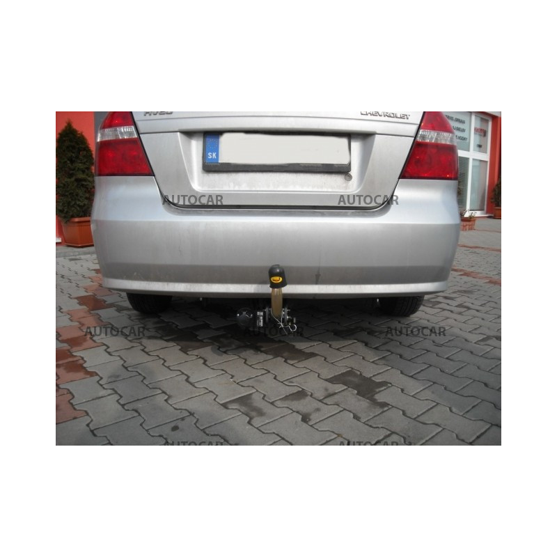 Anhängerkupplung für AVEO - 4-türigNB( T250 ) - automat–AHK abnehmbar - von 2006