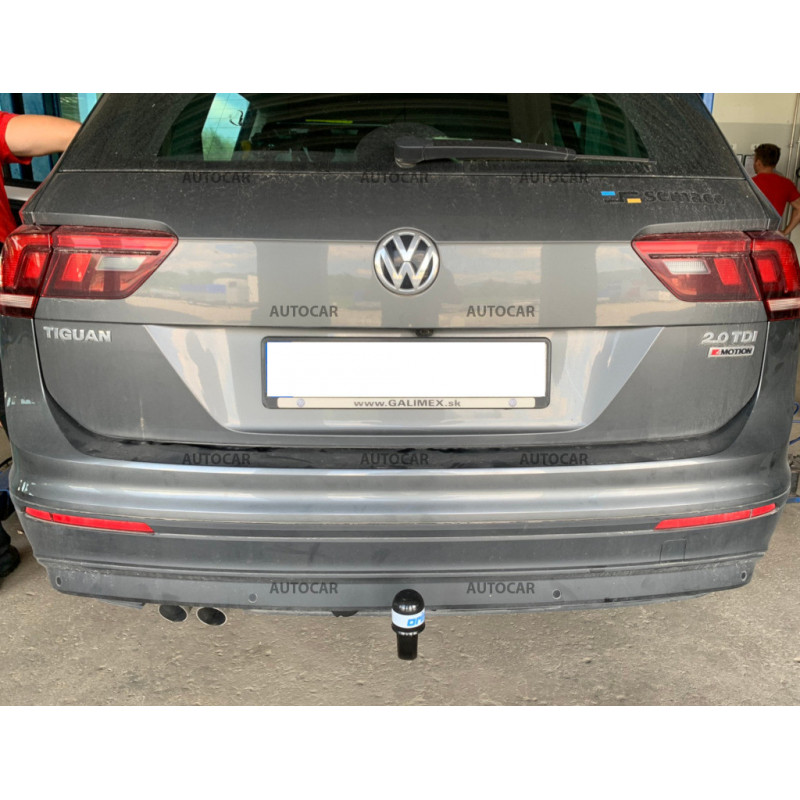 Anhängerkupplung für Volkswagen TIGUAN,- automat–AHK abnehmbar - von 2016/-