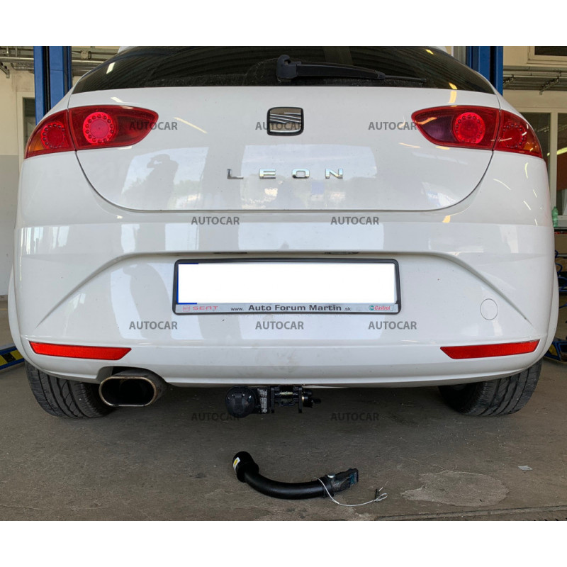Anhängerkupplung für LEON - 5-türig, (5 P1) - automat–AHK abnehmbar - von 2005