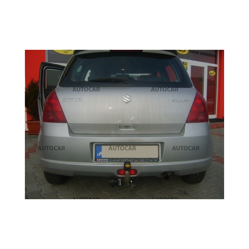 Anhängerkupplung für SWIFT - 3/5-türig 2WD (MZ) - automat–AHK abnehmbar - von 2005