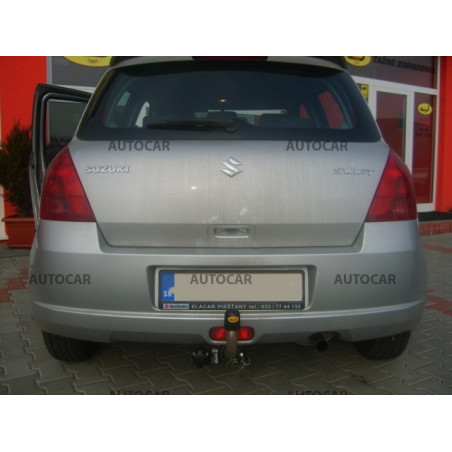 Anhängerkupplung für SWIFT - 3/5-türig 2WD (MZ) - automat–AHK abnehmbar - von 2005