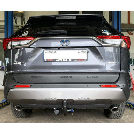 Anhängerkupplung für Toyota RAV 4 - vertikal–AHK abnehmbar Anhängerkupplung für Toyota RAV 4 - vertikal–AHK abnehmbar
