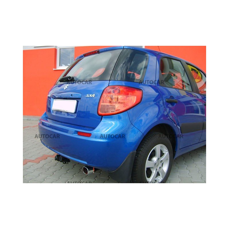 Anhängerkupplung für SX 4 - 2WD, 3/5-türig - automat–AHK abnehmbar - von 2006