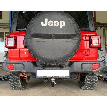 Anhängerkupplung für Jeep WRANGLER JL - automat–AHK abnehmbar Anhängerkupplung für Jeep WRANGLER JL - automat–AHK abnehmbar
