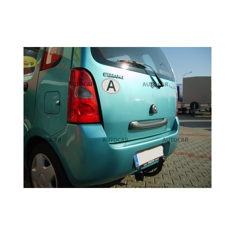 Anhängerkupplung für WAGON R+ - 5-türig - manuell–AHK starr - von 2000/04 bis 2002/08