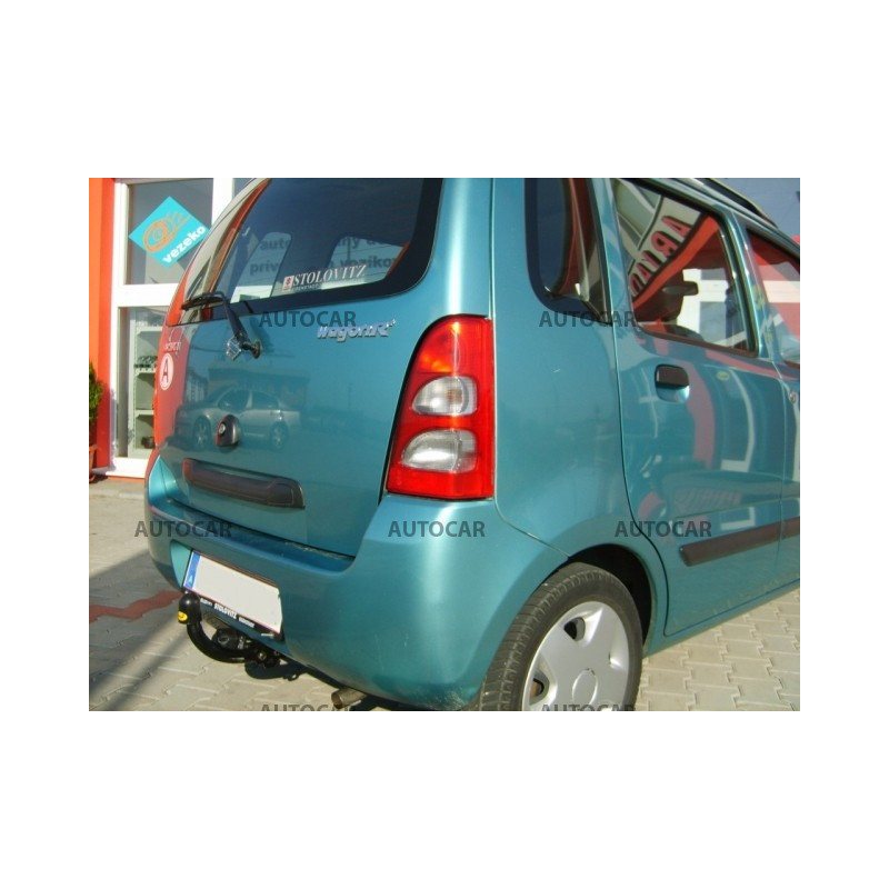 Anhängerkupplung für WAGON R+ - 5-türig - manuell–AHK starr - von 2000/04 bis 2002/08