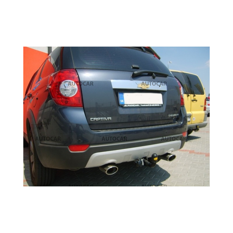 Anhängerkupplung für CAPTIVA - SUV,(C100) - manuell–AHK starr - von 2006