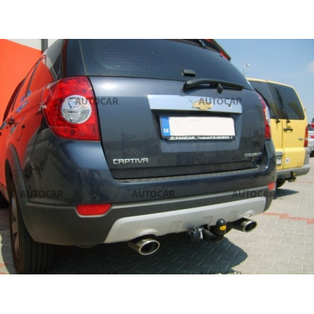 Anhängerkupplung für CAPTIVA - SUV,(C100) - manuell–AHK starr - von 2006 Anhängerkupplung für CAPTIVA - SUV,(C100) - manuell–AHK starr - von 2006