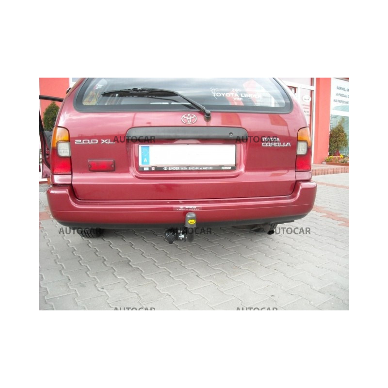 Anhängerkupplung für Toyota COROLLA - E10 - Kombi - manuall–AHK starr