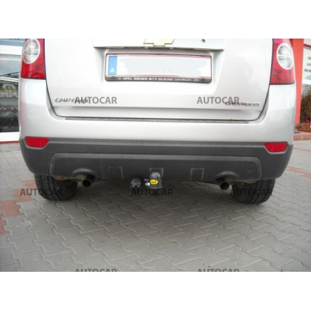 Anhängerkupplung für CAPTIVA - SUV,(C100) - manuell–AHK starr - von 2006 Anhängerkupplung für CAPTIVA - SUV,(C100) - manuell–AHK starr - von 2006