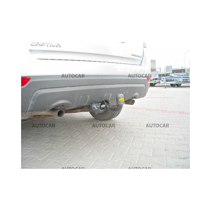 Anhängerkupplung für CAPTIVA - SUV,(C100) - manuell–AHK starr - von 2006
