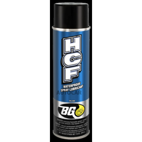 BG 498 HCF WATERPROOF SPRAY LUBRICANT BG 498 HCF WATERPROOF SPRAY LUBRICANT