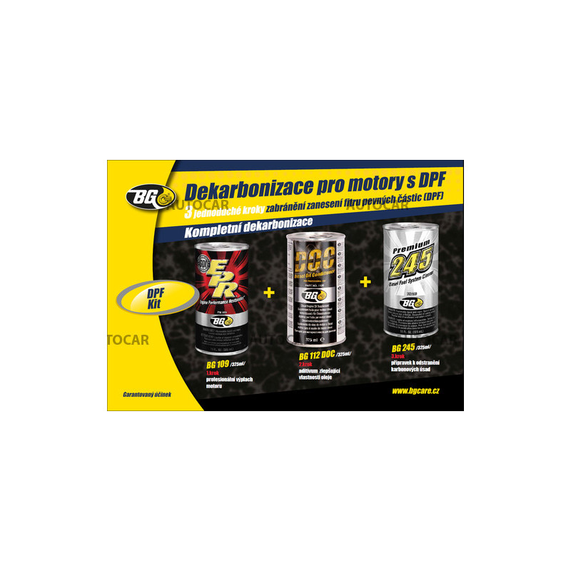 BG 6575 KIT Dekarbonization DPF