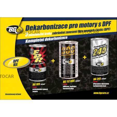 BG 6575 KIT Dekarbonization DPF BG 6575 KIT Dekarbonization DPF