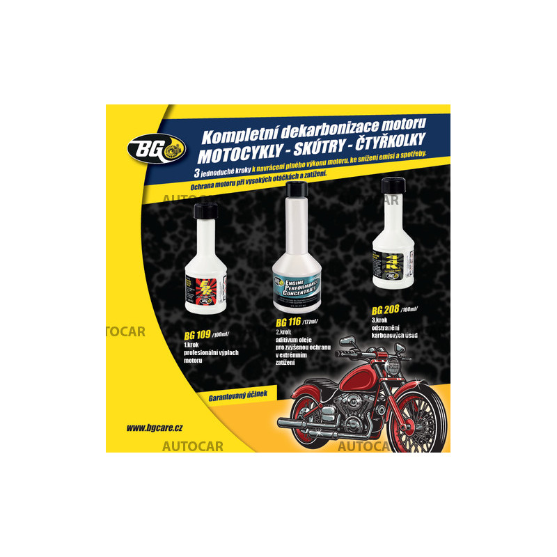 BG 6900 KIT Dekarbonization für 4-Takt-Motorräder