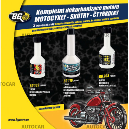 BG 6900 KIT Dekarbonization für 4-Takt-Motorräder BG 6900 KIT Dekarbonization für 4-Takt-Motorräder