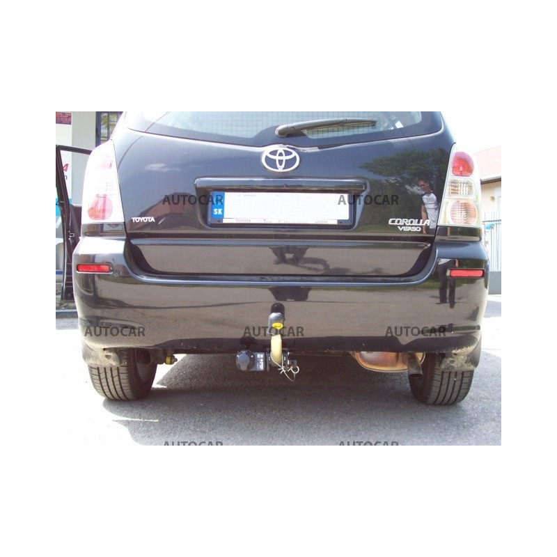 Anhängerkupplung für Toyota COROLLA VERSO - R1 - automat–AHK abnehmbar