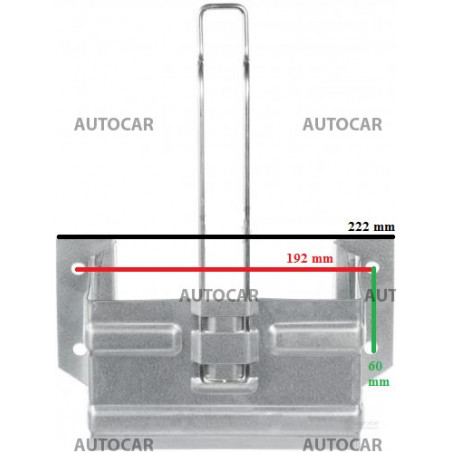 Halter für Unterlegkeil UK 46