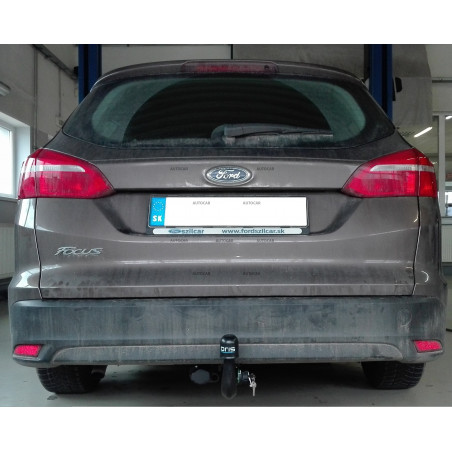 Anhängerkupplung für Ford Focus III  combi- automat – AHK abnehmbar -2011/- 