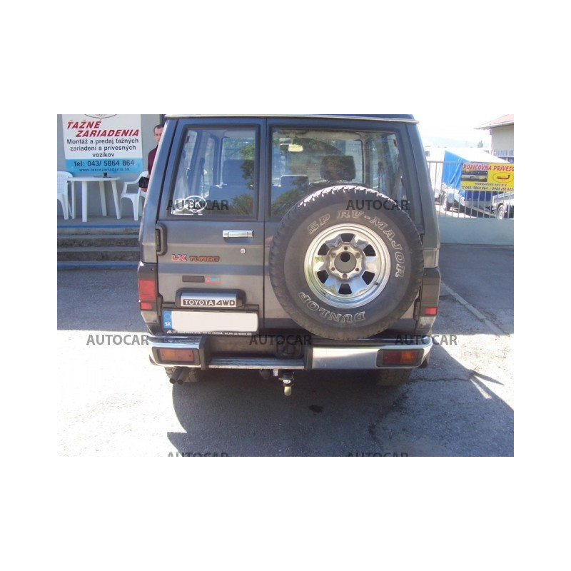 Anhängerkupplung für Toyota LANDCRUISER - J100 - 5 tür. - manuall–AHK starr