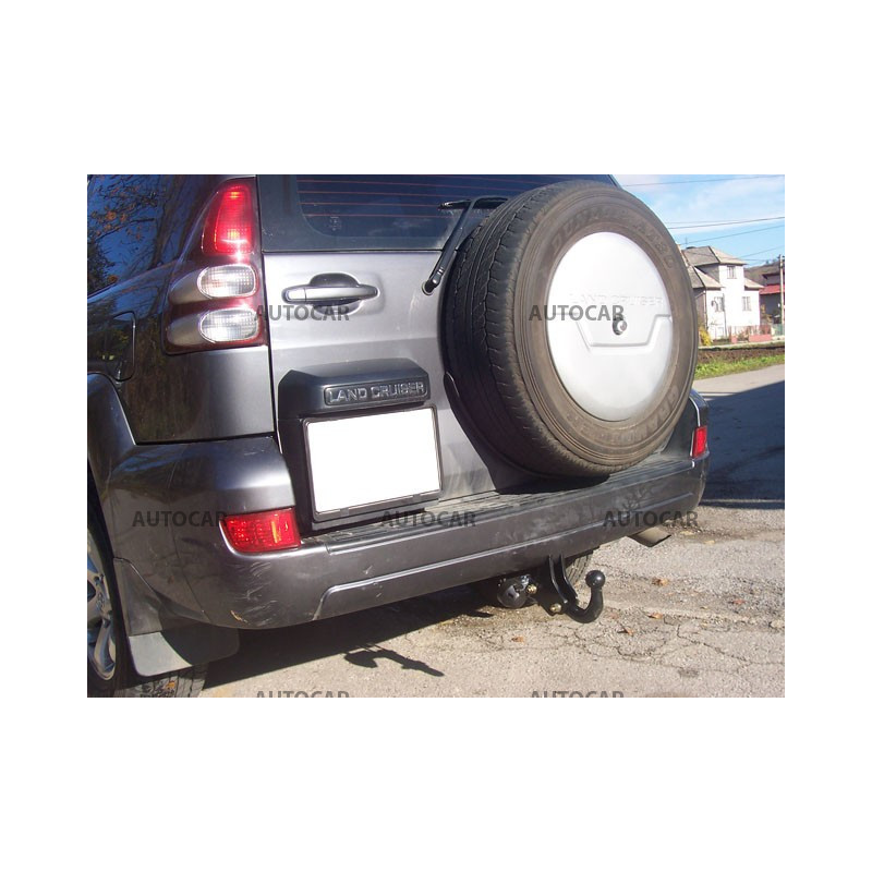 Anhängerkupplung für Toyota LANDCRUISER - J120 - 3/5 tür. - manuall–AHK starr
