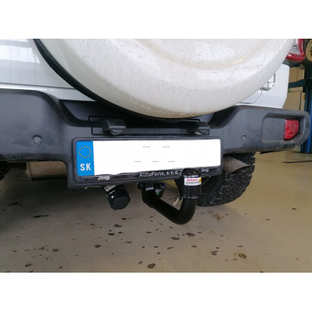 Anhängerkupplung für Jeep WRANGLER (JL) - automat–AHK vertikal abnehmbar Anhängerkupplung für Jeep WRANGLER (JL) - automat–AHK vertikal abnehmbar