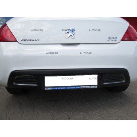 Anhängerkupplung für Peugeot 308 CC - automat-AHK vertikal abnehmbar Anhängerkupplung für Peugeot 308 CC - automat-AHK vertikal abnehmbar
