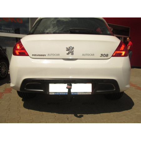 Anhängerkupplung für Peugeot 308 CC - automat-AHK vertikal abnehmbar Anhängerkupplung für Peugeot 308 CC - automat-AHK vertikal abnehmbar