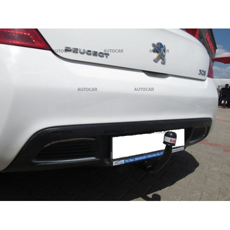 Anhängerkupplung für Peugeot 308 CC - automat-AHK vertikal abnehmbar Anhängerkupplung für Peugeot 308 CC - automat-AHK vertikal abnehmbar
