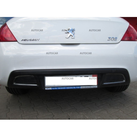 Anhängerkupplung für Peugeot 308 CC - automat-AHK vertikal abnehmbar Anhängerkupplung für Peugeot 308 CC - automat-AHK vertikal abnehmbar