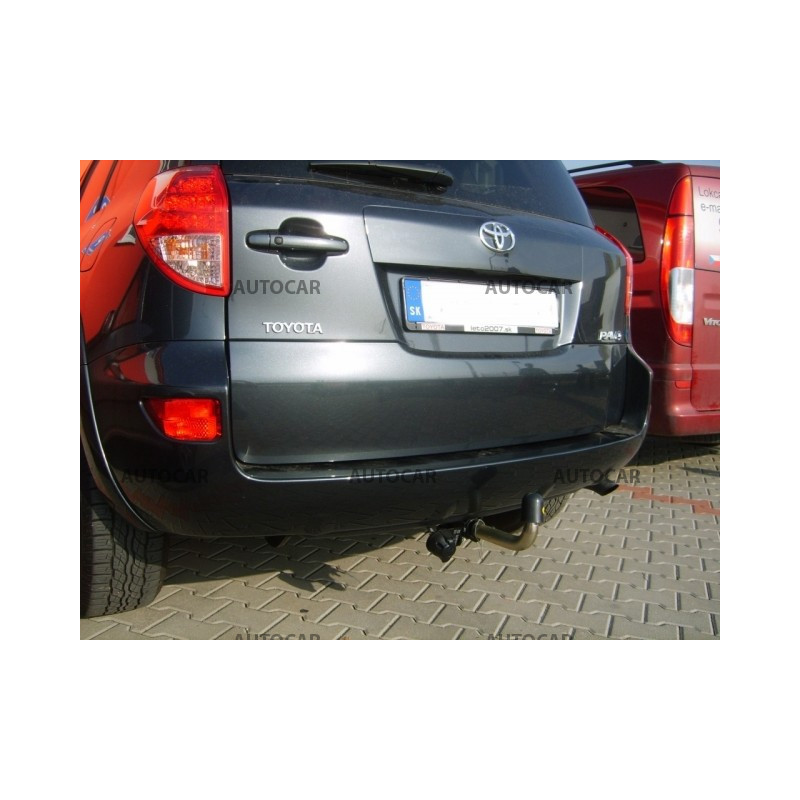 Anhängerkupplung für RAV 4 - 5-türig, (A3) bez rezervneho kolesa - automat–AHK abnehmbar - von 2005 bis 2009