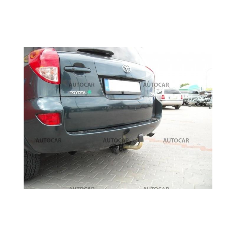 Anhängerkupplung für RAV 4 - 5-türig, (A3) bez rezervneho kolesa - automat–AHK abnehmbar - von 2005 bis 2009