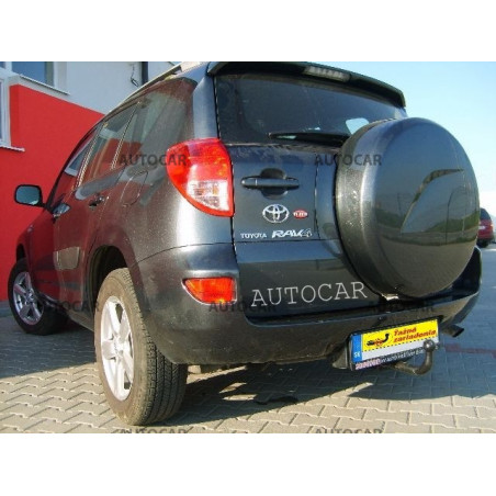 Anhängerkupplung für RAV 4 - 5 dv - s rezervným kolesom na zad. dv. - manuell–AHK starr - von 2006 bis 2009 Anhängerkupplung für RAV 4 - 5 dv - s rezervným kolesom na zad. dv. - manuell–AHK starr - von 2006 bis 2009