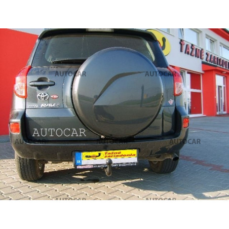 Anhängerkupplung für RAV 4 - 5 dv - s rezervným kolesom na zad. dv. - manuell–AHK starr - von 2006 bis 2009 Anhängerkupplung für RAV 4 - 5 dv - s rezervným kolesom na zad. dv. - manuell–AHK starr - von 2006 bis 2009