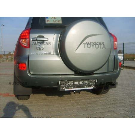Anhängerkupplung für RAV 4 - 5 dv - s rezervným kolesom na zad. dv. - automat–AHK abnehmbar - von 2006 bis 2009 Anhängerkupplung für RAV 4 - 5 dv - s rezervným kolesom na zad. dv. - automat–AHK abnehmbar - von 2006 bis 2009