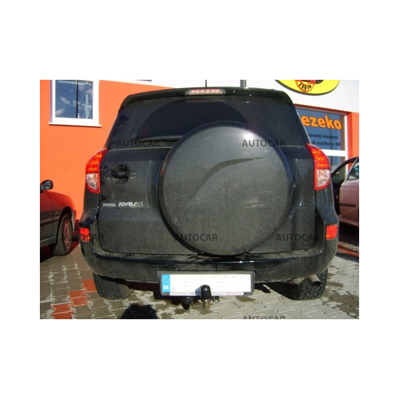 Anhängerkupplung für RAV 4 - 5-türig s rezerv. kolesom na zadnych dverach - automat–AHK abnehmbar - von 2009