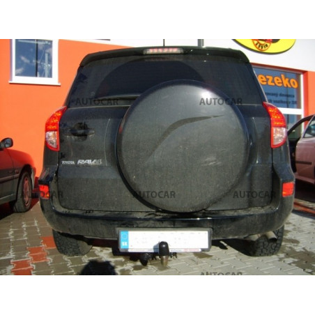 Anhängerkupplung für RAV 4 - 5-türig s rezerv. kolesom na zadnych dverach - automat–AHK abnehmbar - von 2009