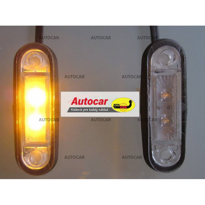 Obrysové svetlo LED Oranžové